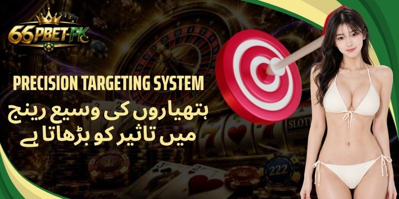 Precision Targeting System ہتھیاروں کی وسیع رینج میں تاثیر کو بڑھاتا ہے